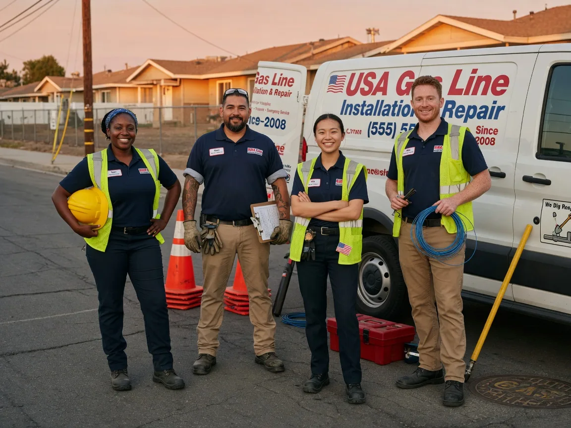 Gas Line Installation company in Vineyard, UT